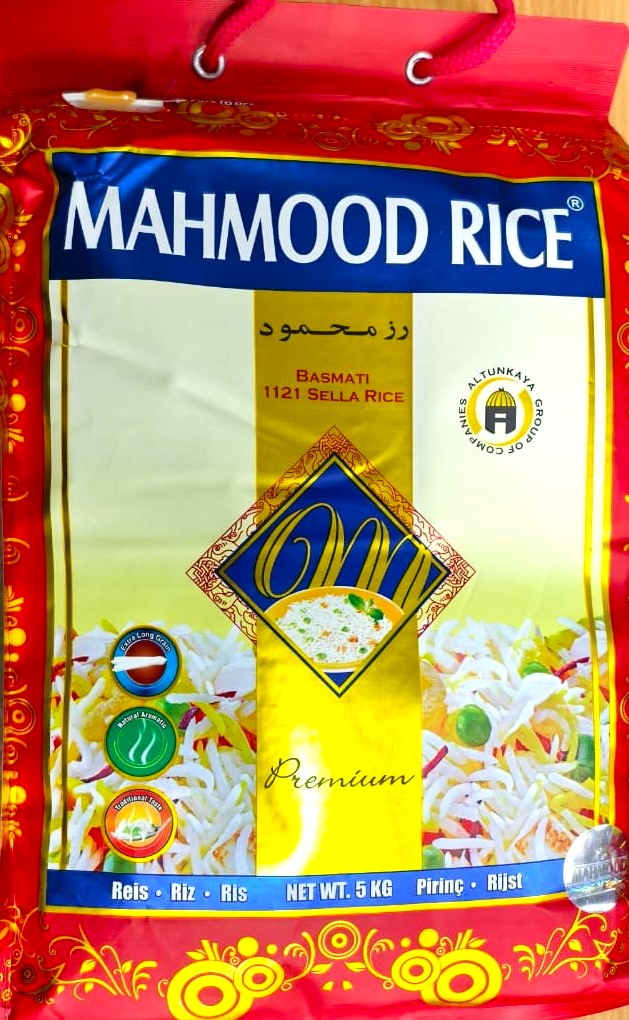 Mahmood Rice Basmati 1121 Sella Premium 5kg | Long Grain Rice