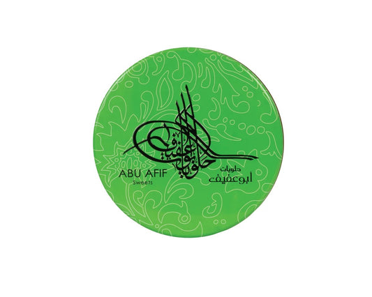 Abu Afif - Pistachio Manna Nougat (Min Al-Sama) – Traditional Iraqi Sweet