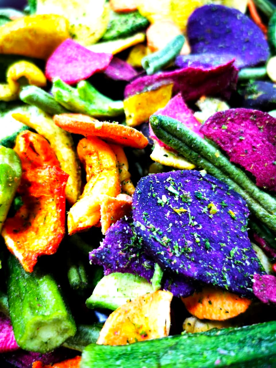 Crunchy Mixed Vegetables | Healthy Snack Mix