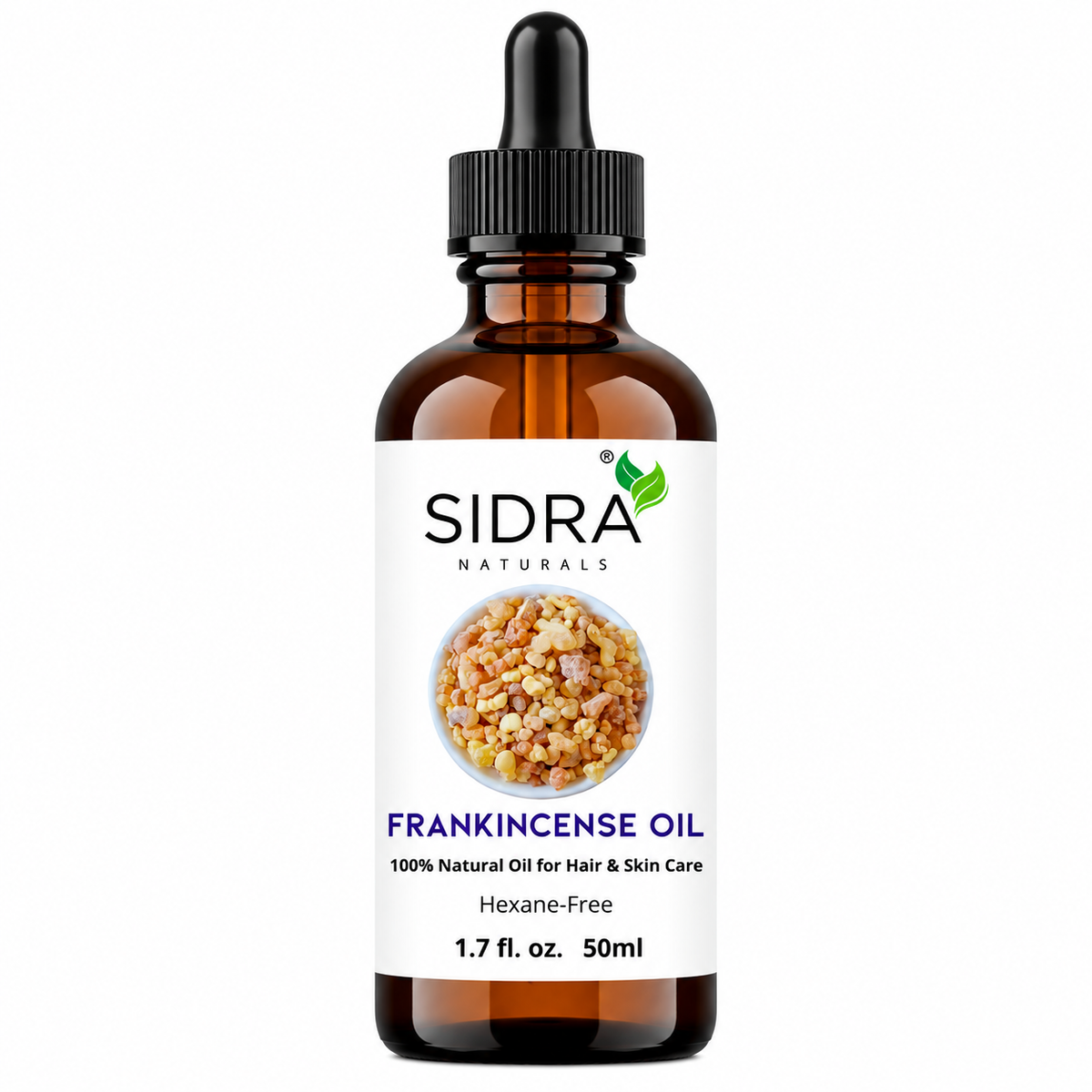SIDRA Naturals Frankincense Oil - 100% Natural Oil | 50ml | Hexane-Free