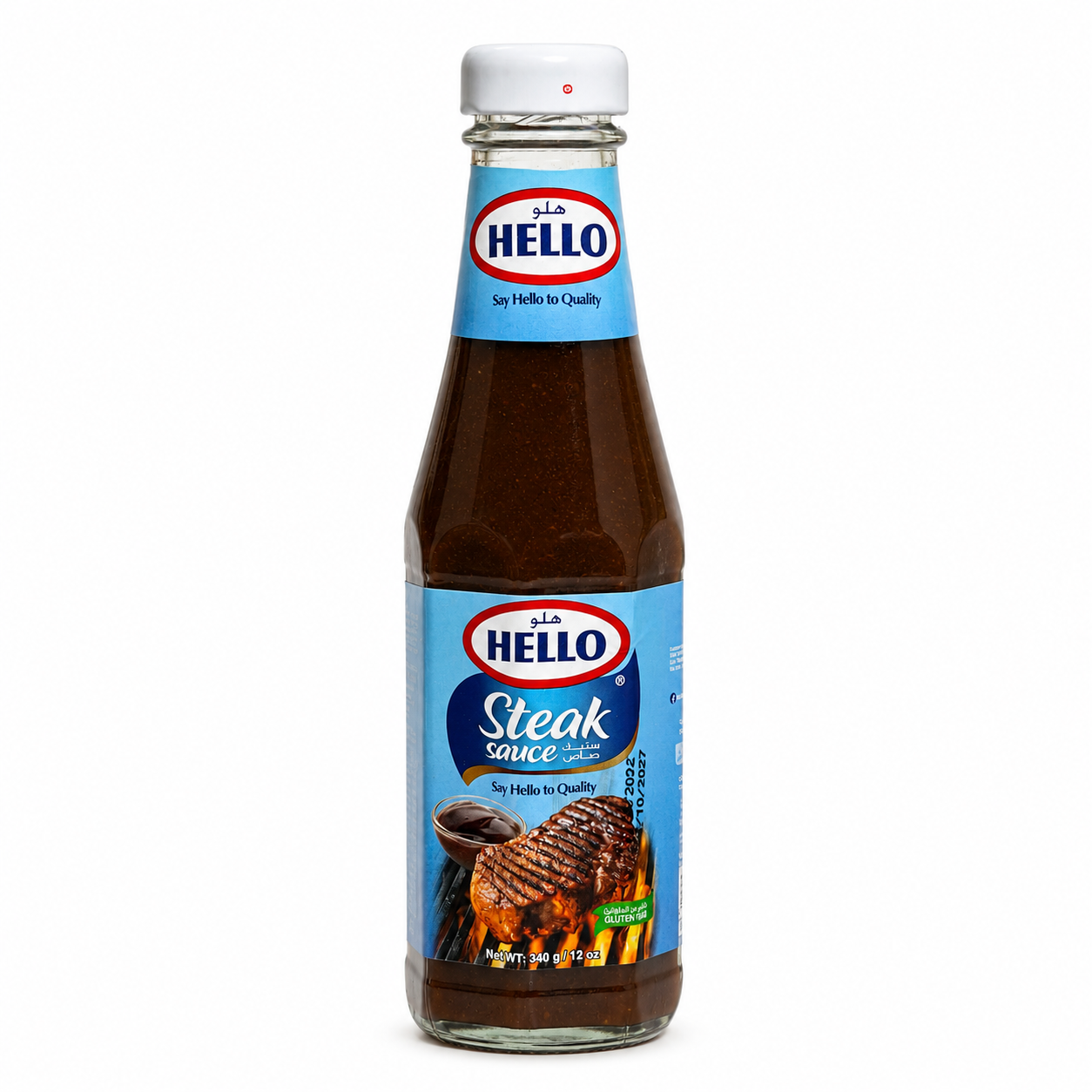 HELLO Steak Sauce – Rich Savory Grilling & Steak Sauce 340g
