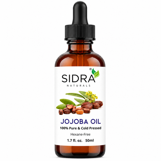 100% Pure Cold-Pressed Jojoba Oil – Natural Moisturizer for Skin, Hair & Nails 50ml